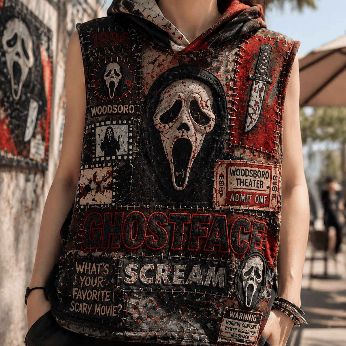 PREMIUM SCRE HOODED TANK NPL