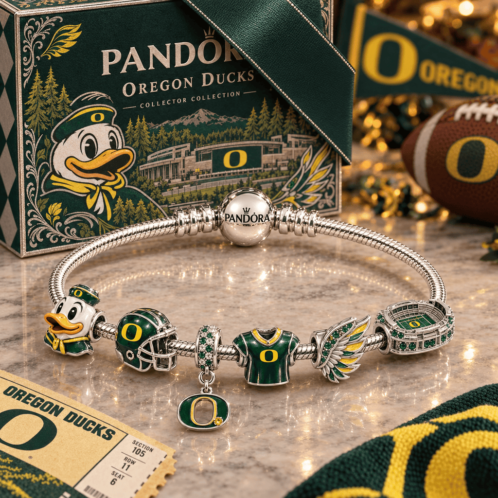 ORD Silver Charm Bracelet Set PTKL