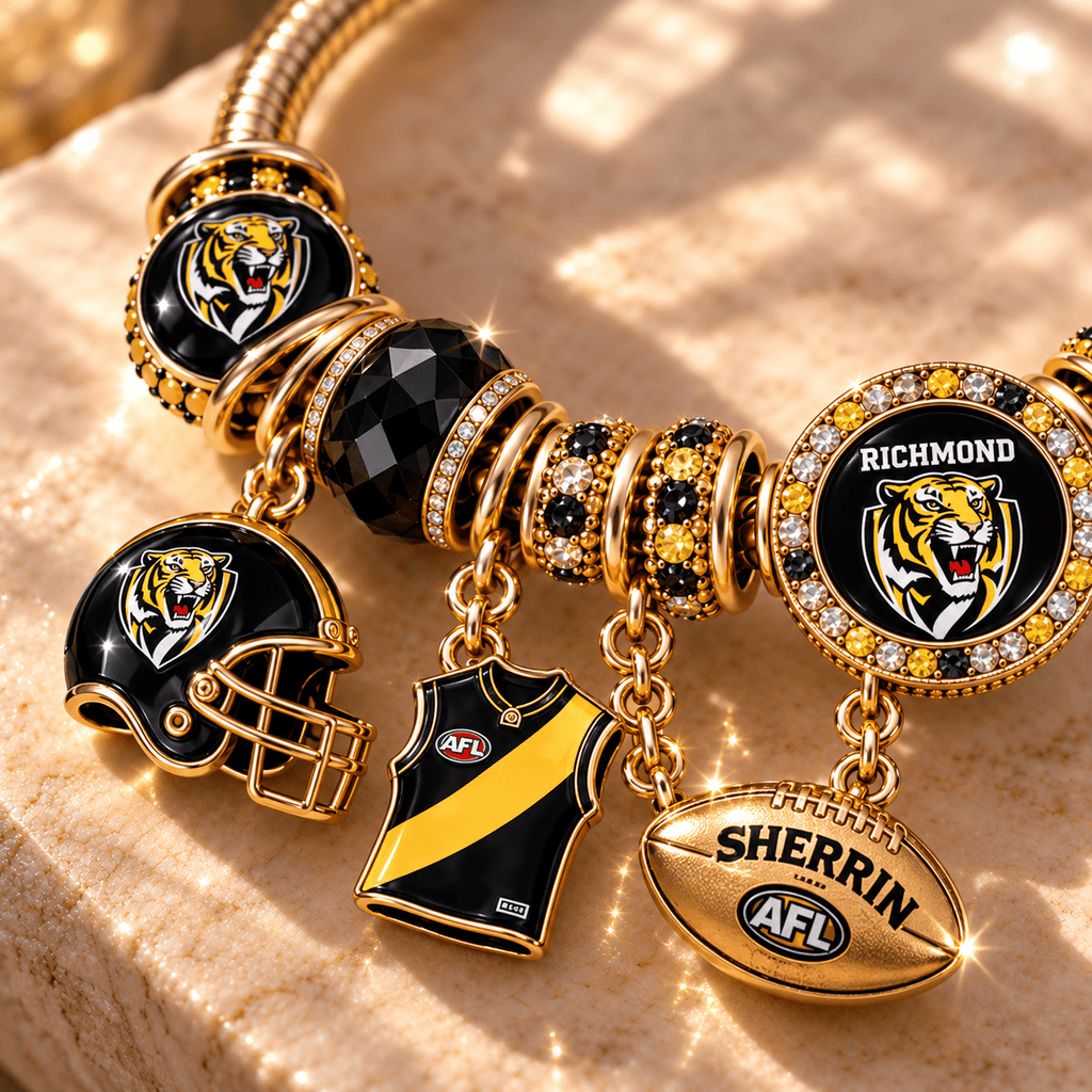 RIC Gold Charm Bracelet Set PNPA