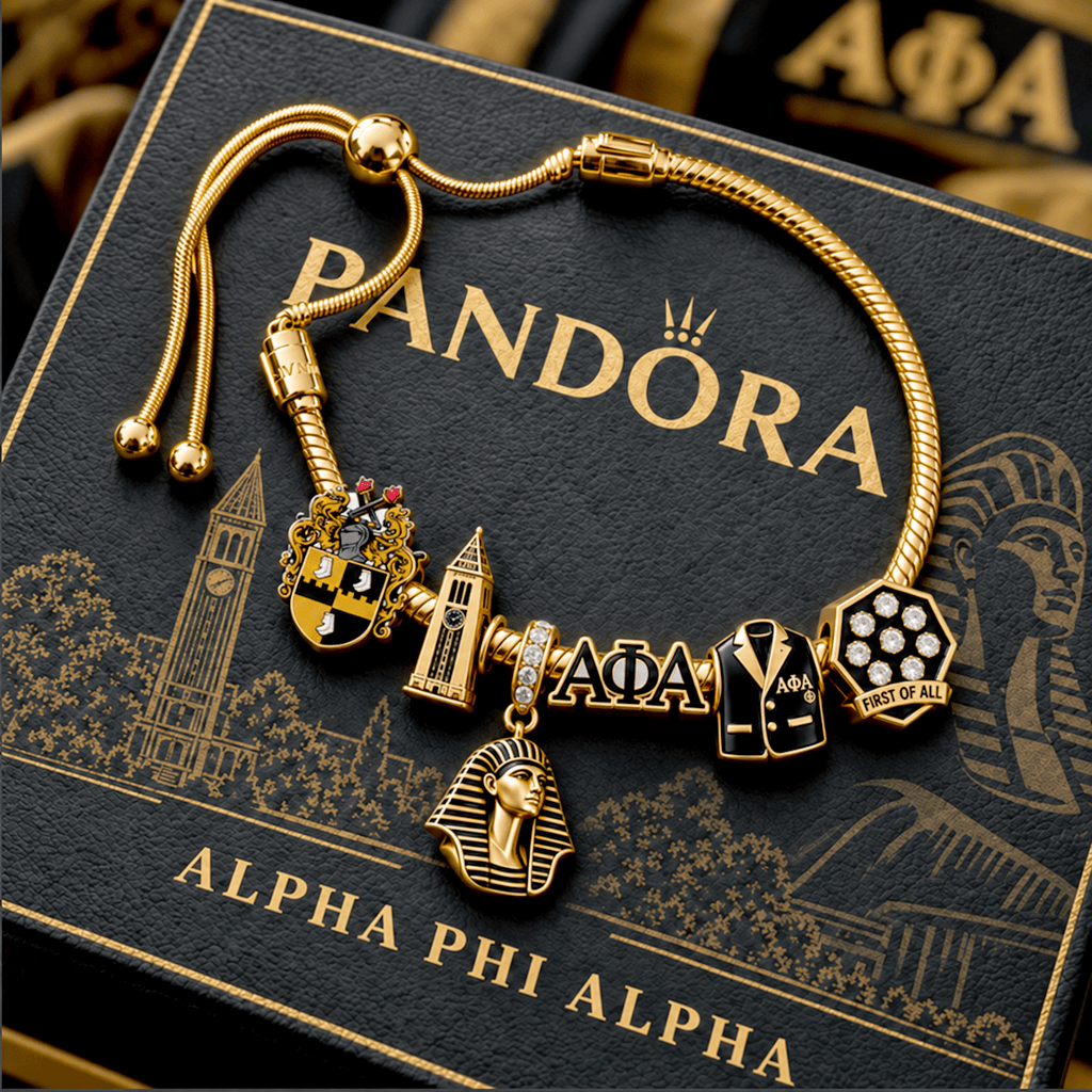 APA Silver Charm Bracelet Set NTVA
