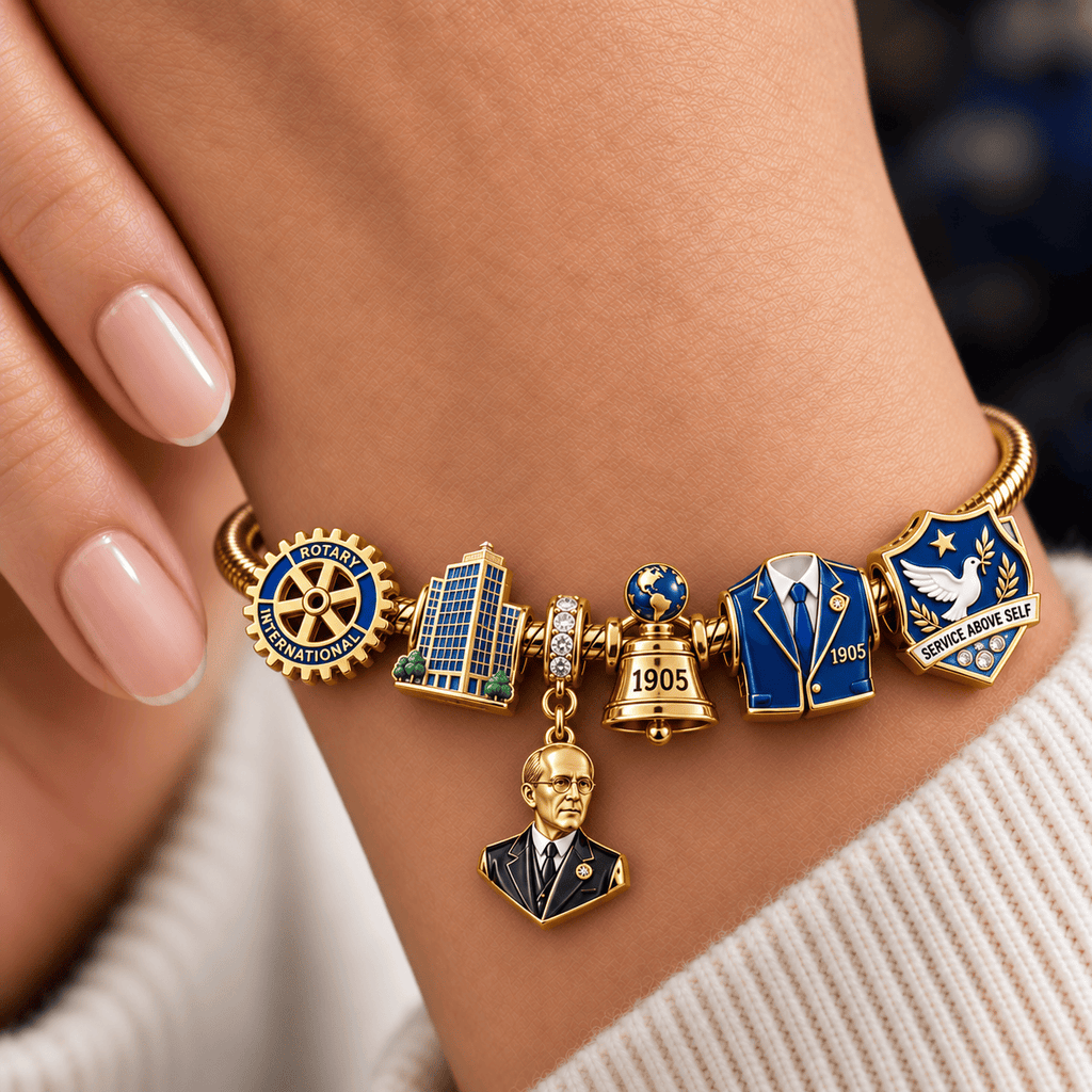 ROTI Silver Charm Bracelet Set NTVA