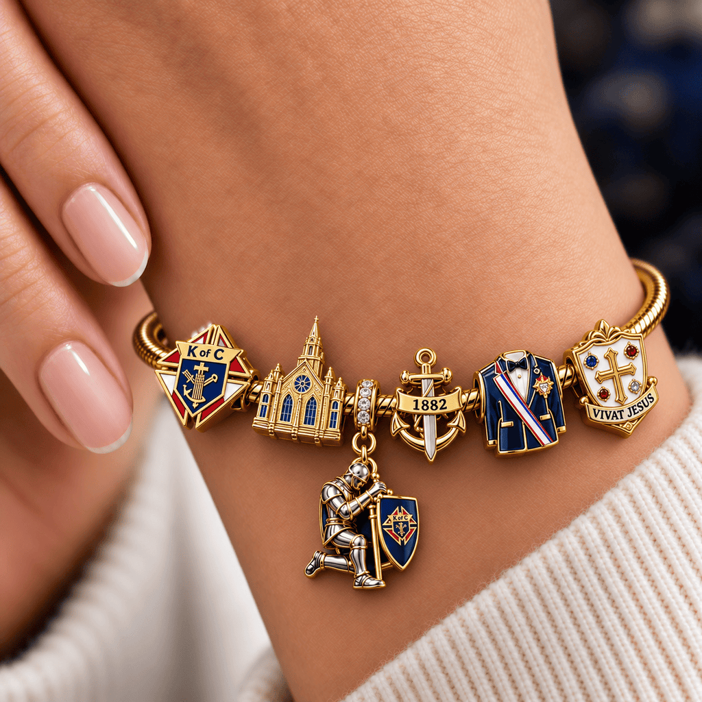 KOCB Silver Charm Bracelet Set NTVA