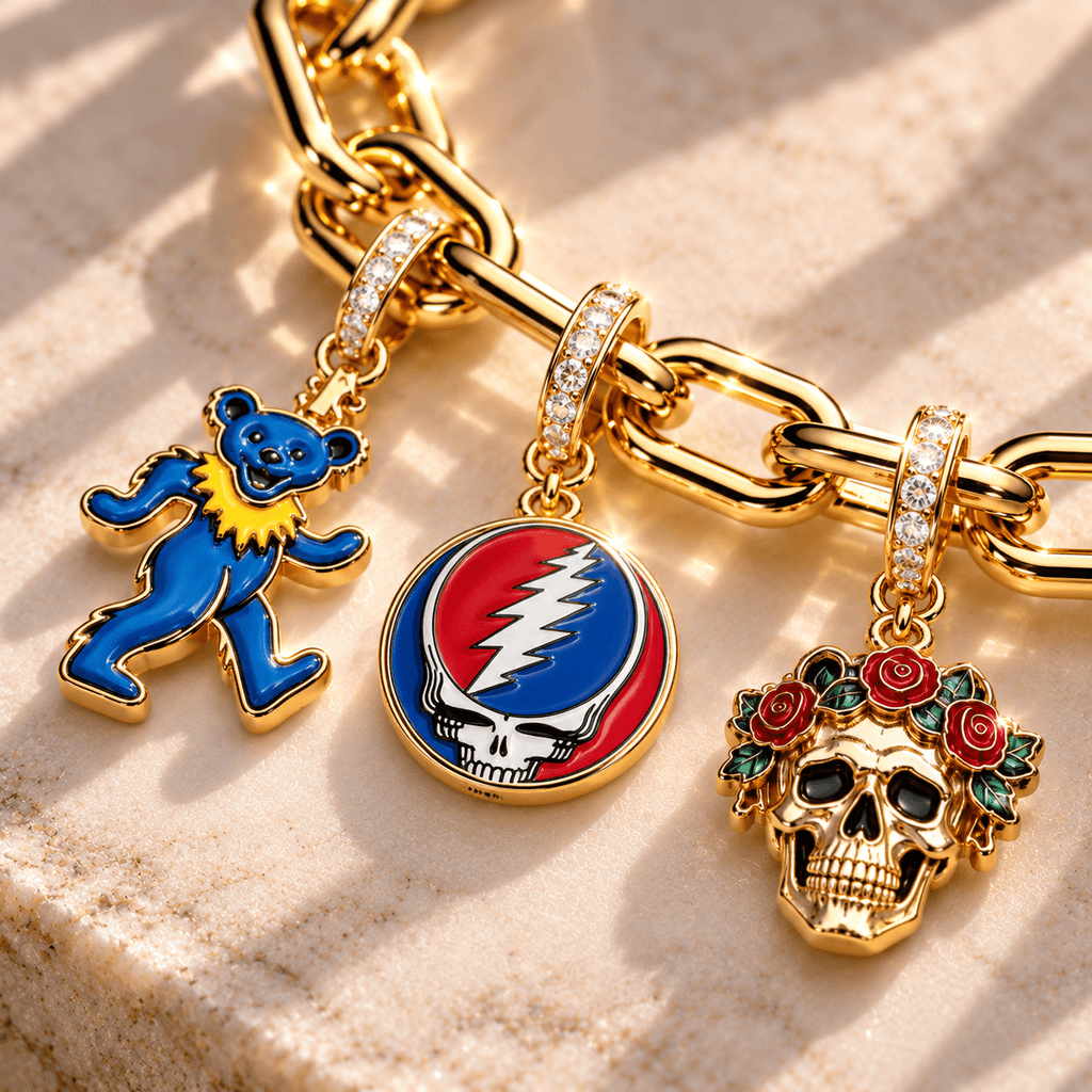 GRFD Gold Charm Bracelet Set BMD