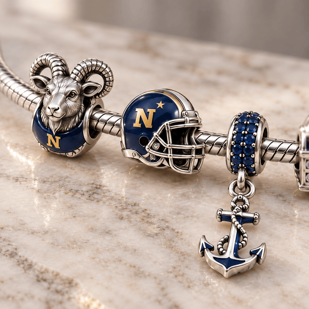 NMSM Silver Charm Bracelet Set PTKL