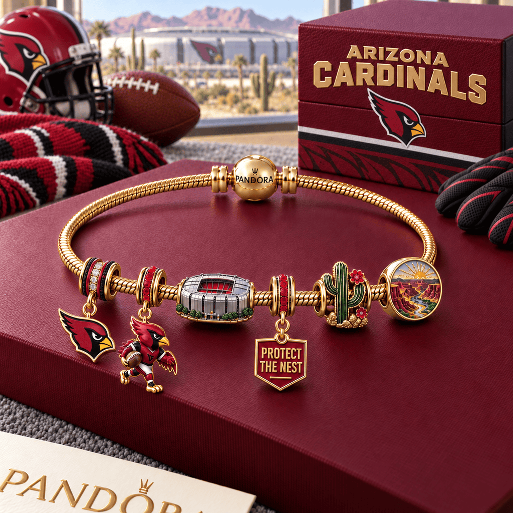 ARCD Gold Charm Bracelet Set HQH