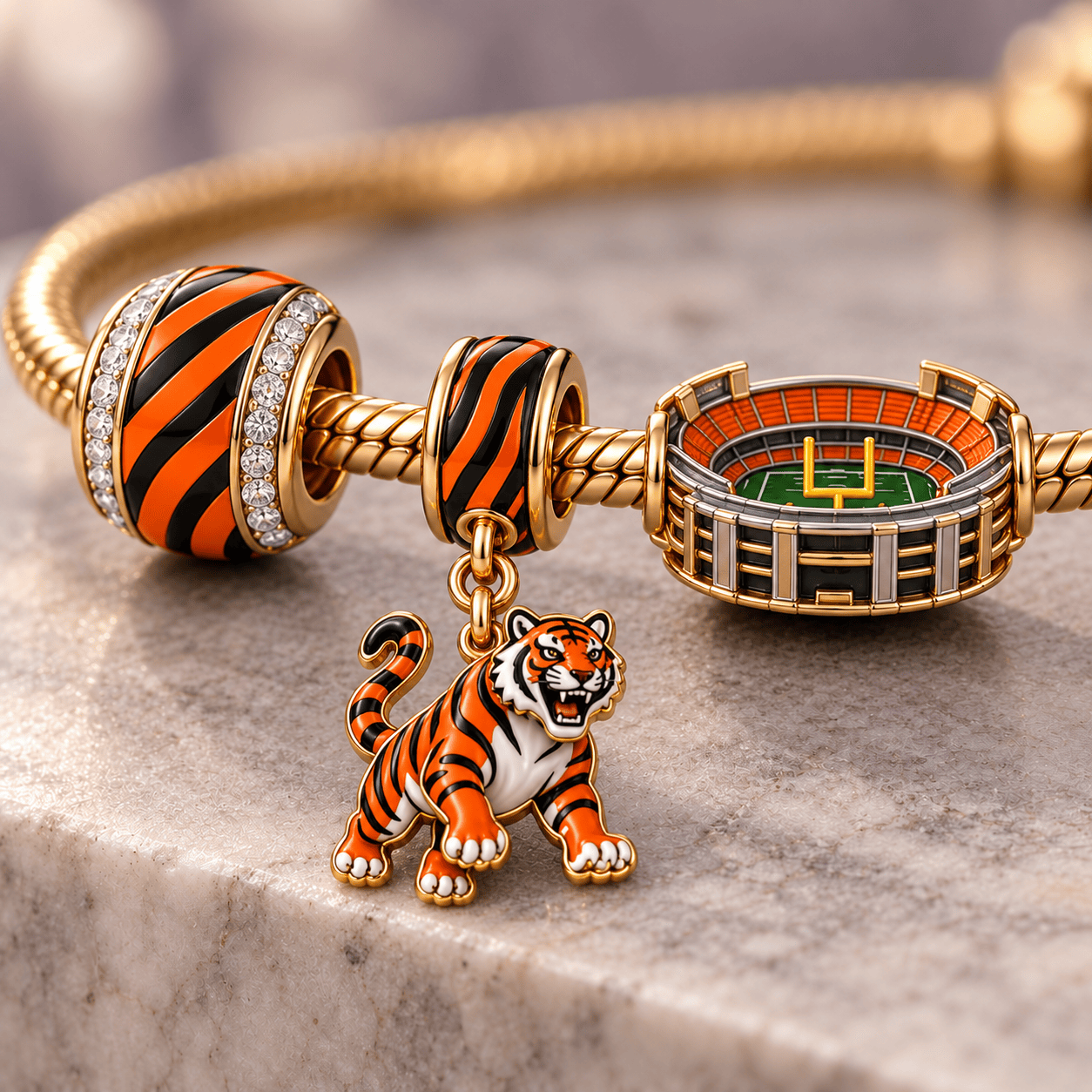 CCBG Gold Charm Bracelet Set HQH