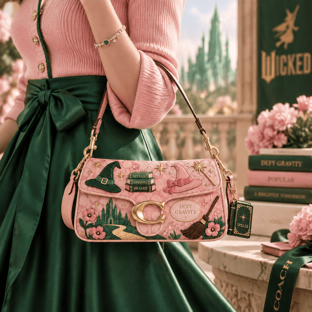 Premium WCKD Coach Shoulder Cross With Charm NPL