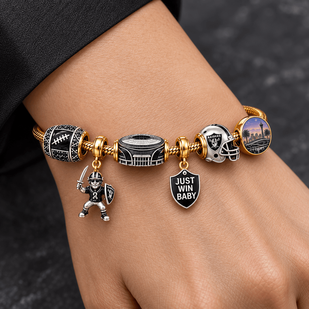 LVR Gold Charm Bracelet Set HQH