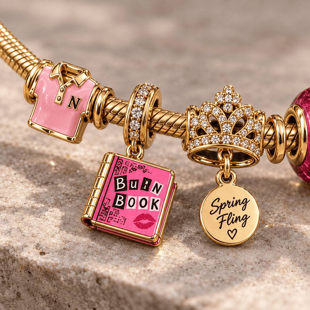 MGL Gold Charm Bracelet Set PTKL