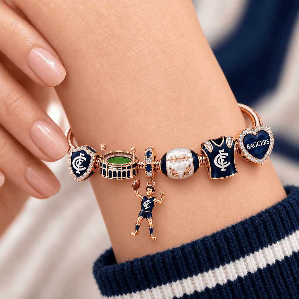 CTFC Rose Gold Charm Bracelet Set TMH