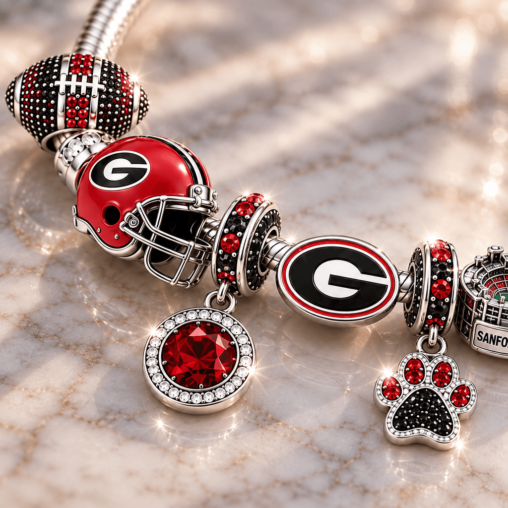 GGBD Silver Charm Bracelet Set BMD